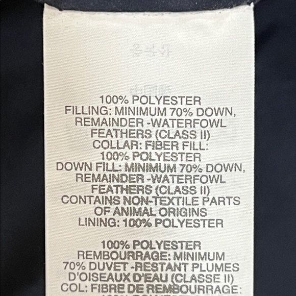 J. Crew Quilted Down Puffer Vest S Blue Ivory Plaid Preppy Outdoors Pockets Zip - Picture 10 of 10